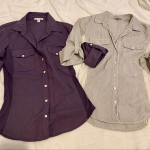 James Perse size 2 or S/M shirts